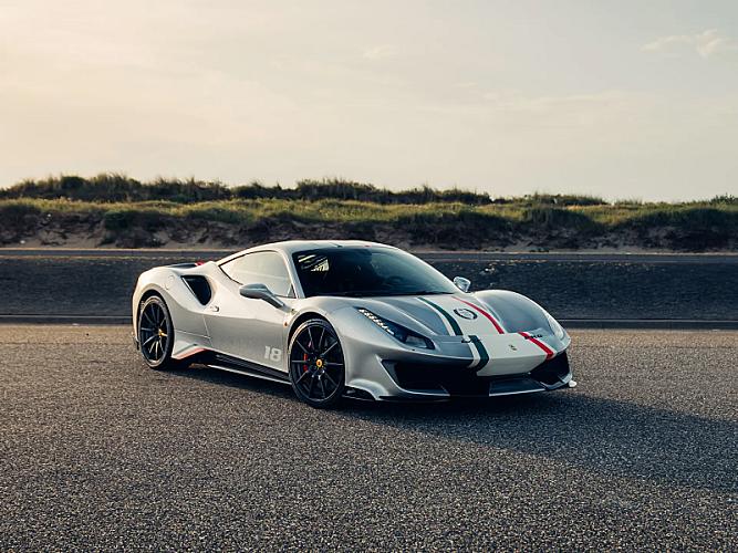 Ferrari 488 Pista "Piloti Ferrari" — Argento Nürburgring