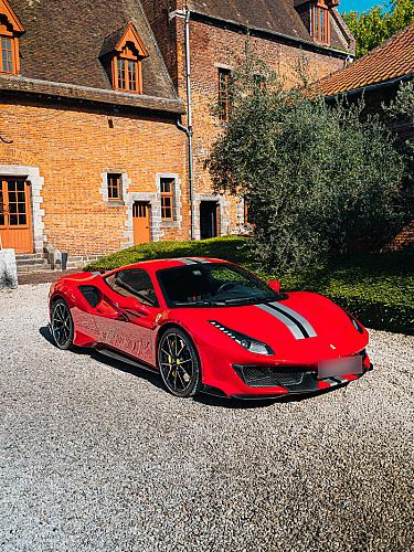 Ferrari 488 Pista - Rosso Corsa - Carbon - Lift - PPF